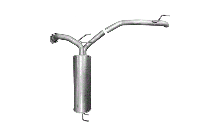 Endschalldämpfer Endtopf Auspuff für Honda Civic IX 1.8 VTEC 2012-2016 104kW