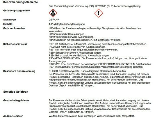 BOLL Scheibenkleber Set 310ml Kartusche Kleber Frontscheibe Auto Kfz PKW