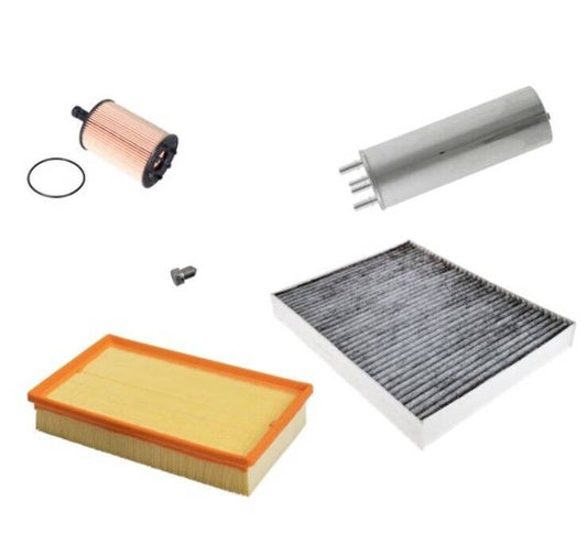 Febi Inspektion Kit Filter Paket Set Satz für Seat Cordoba Ibiza Skoda Fabia VW