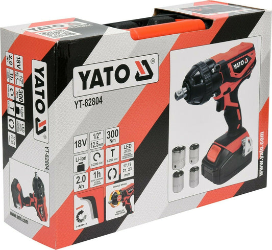 Yato battery pitcher 300NM cordless screwdriver charger screwer accu yt-82804