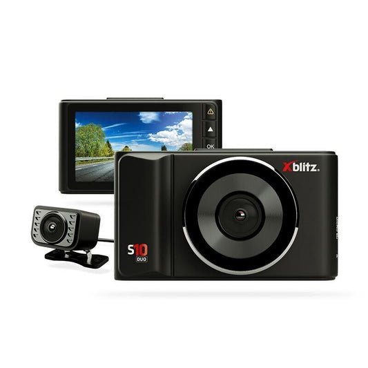 Rückfahrkamera Dashcam Full HD Xblitz Duo S10 1920 x 1080 Pixel Kamera
