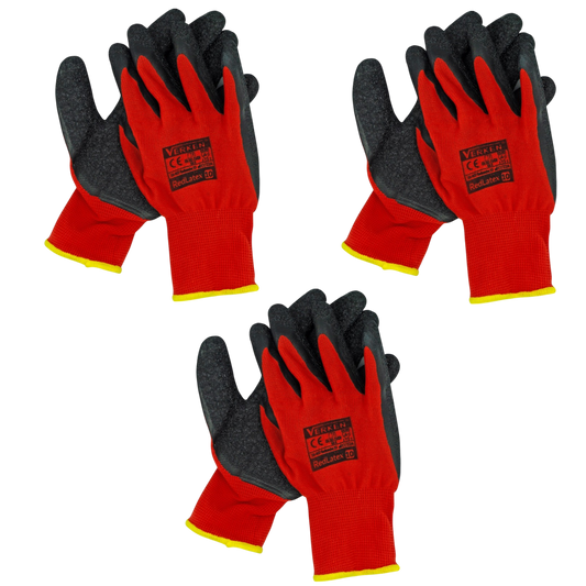 3x Arbeitshandschuhe Gr 10 XL Montagehandschuhe Mechanikerhandschuhe 12er Set