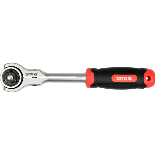 Yato Flexible Drehkopfratsche 1/2" Umschaltknarre Drehkopf verstellbar