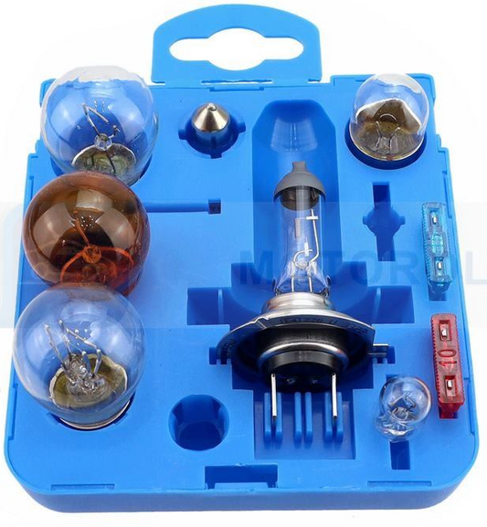 Bosma H7 Glühlampen-Set Standlicht Sicherungsset Rücklicht Bremslicht Box 12V