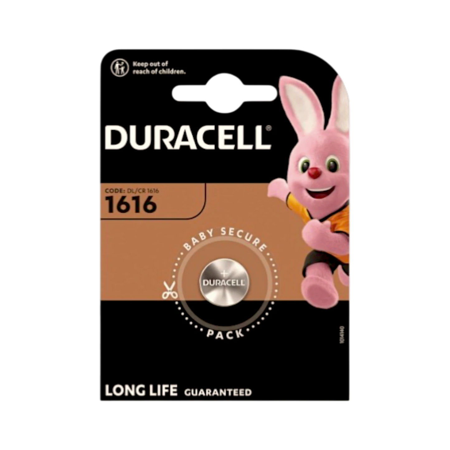Duracell Batterie Knopfzelle Lithium Autoschlüssel Blister CR1616 DL1616 3V