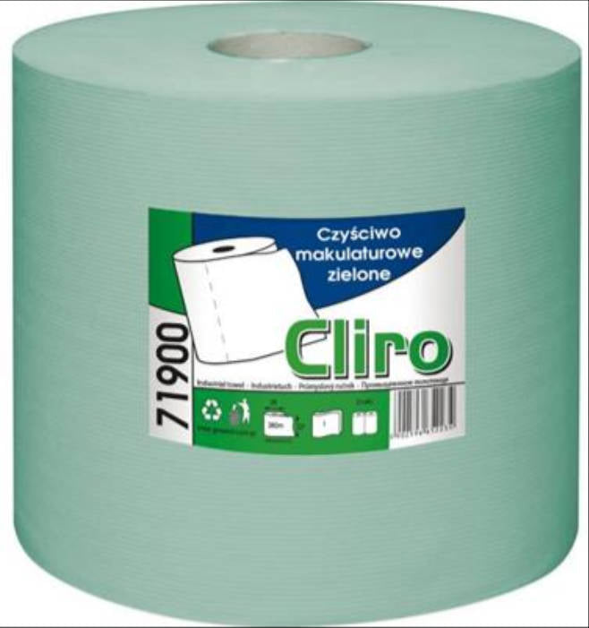 Putztuchrolle Weiß Putztuch 200m 24cm 1,6kg Blatt Putzpapier Werkstatt 2-lagig