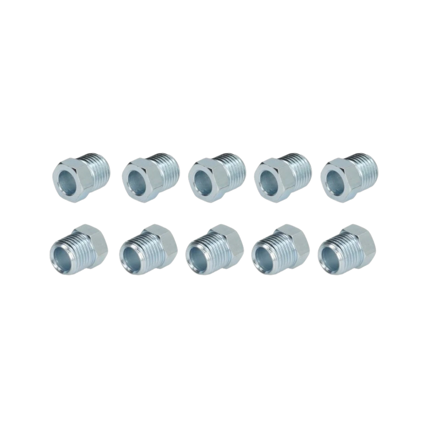 10x Bremsleitung Überwurfschraube Verbinder 8mm M12x1 für Audi VW Skoda Seat BMW