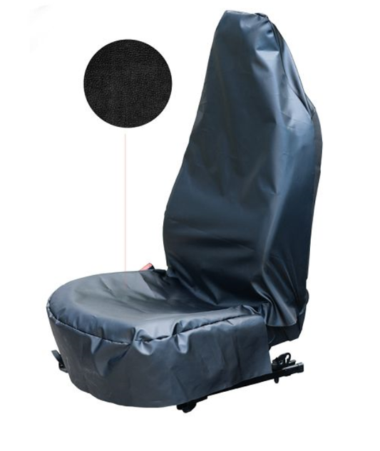 Sitzbezug KFZ Sitzschoner Schonbezug Schutzbezug Autositz Schwarz Polyester