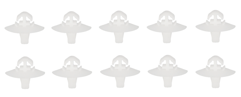 10x OE Clips Seitenschutzleiste Zierleiste für IVECO Daily IV Opel Movano Master