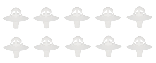 10x OE Clips Seitenschutzleiste Zierleiste für IVECO Daily IV Opel Movano Master