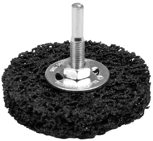 75mm Schleifscheibe Schruppscheibe Reinigungsscheibe Dichtfläche Radnabe Bohrer