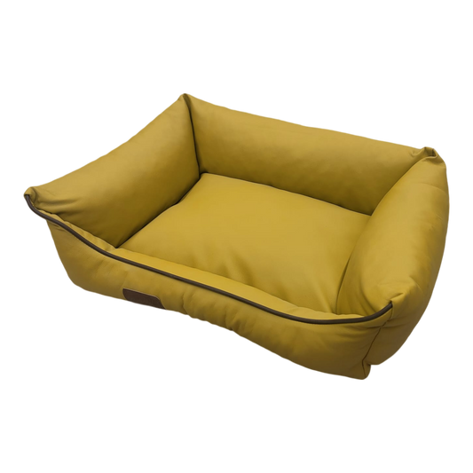 Hundebett Hundekorb Hundekissen Hundesofa Liegeplatz Hund Bett Korb Gr. M Grün