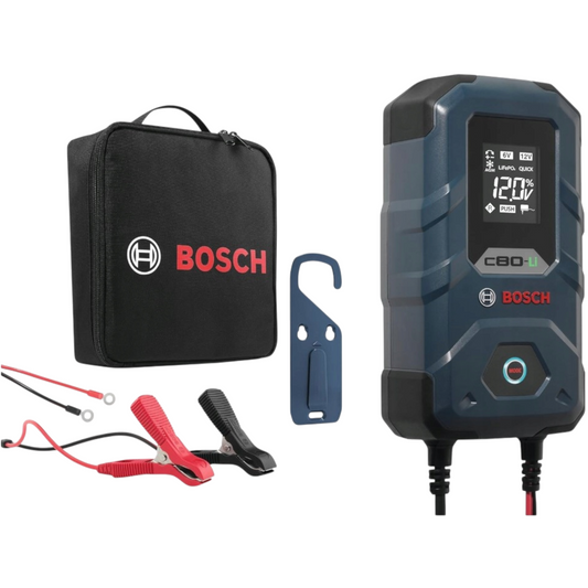 Batterieladegerät BOSCH C80-Li 15A 12V Lithium Blei-Säure GEL EFB VRLA LiFePO4