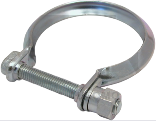 Klemmschelle M8 59 mm Auspuffschelle Schelle für Renault Citroen Ford Opel