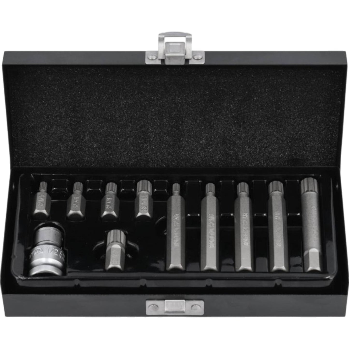 Vielzahn XZN 12-Kant Bit SPLINE Stecknuss Steckschlüssel M5 M6 M8 M10 M12 11tlg