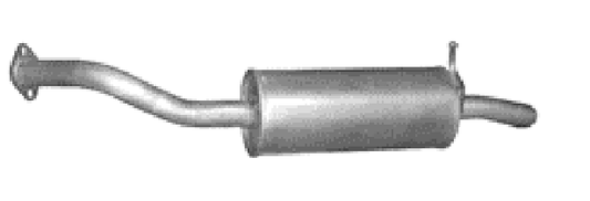 Auspuff Endschalldämpfer hinten Endtopf Toyota Auris 1,33 1,4 1,6 1,8 VVTi