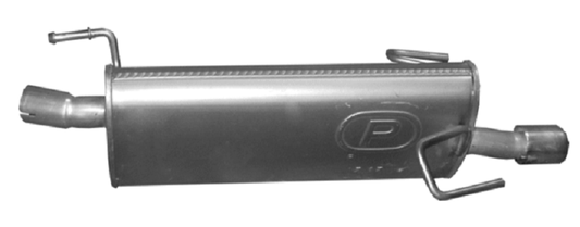 Final absorber end pot exhaust for Opel Meriva A 1.8 x03 03-10 92KW 5852197