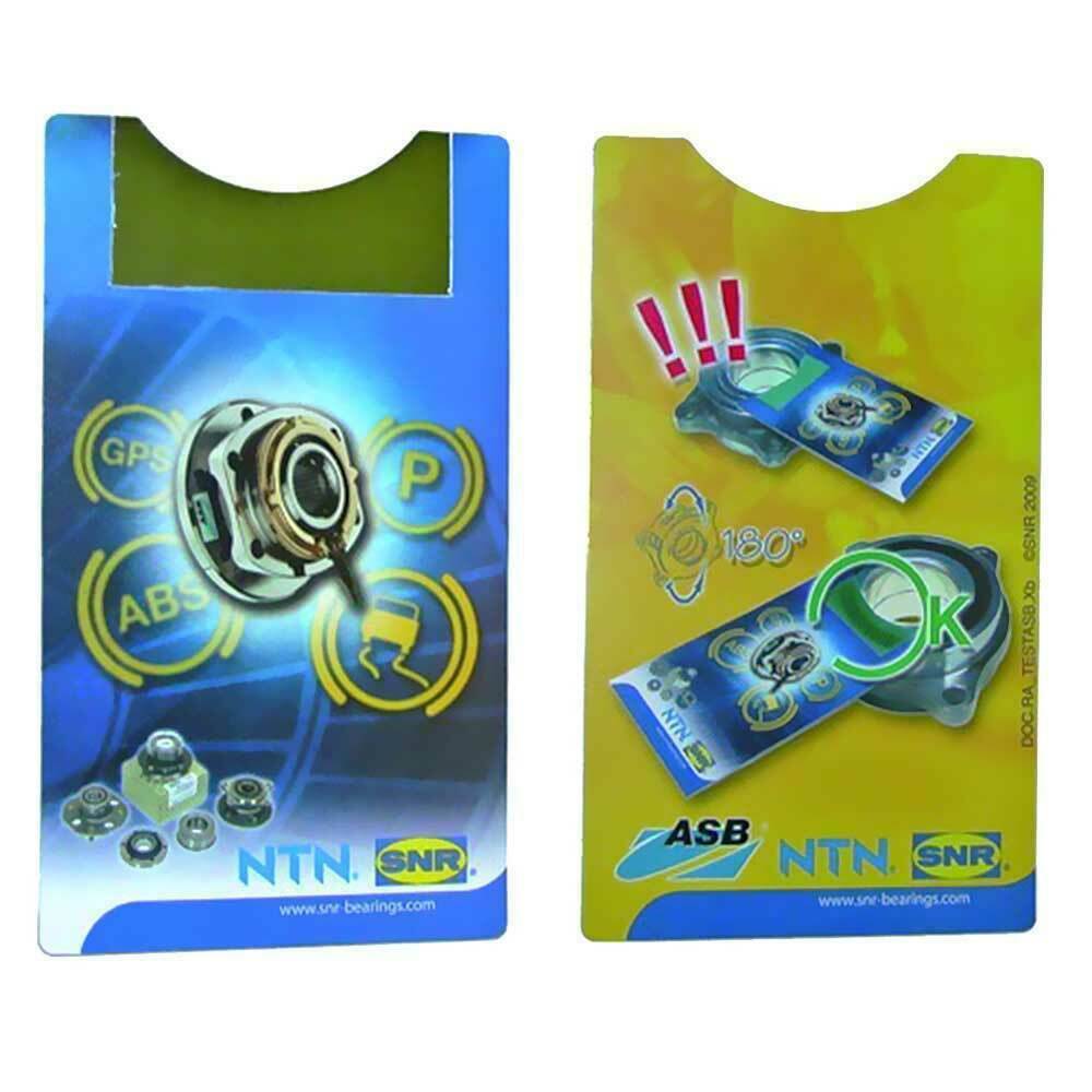 SNR Magnetfeldkarte Prüfgerät Sensorring Radlager ABS Sensor Testkarte Kfz PKW