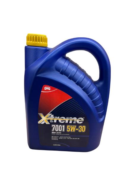 4L 5W30 Motoröl Xtreme 7001 mit MB 229.5 BMW LL01 VW 504.00/507.00 A3 B4 SM/CF