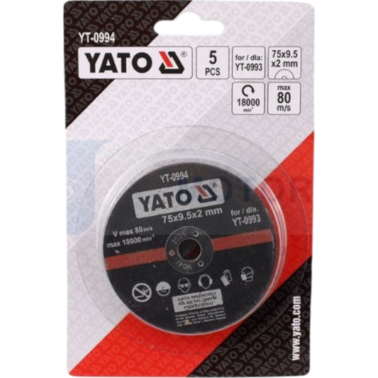 5x Mini Trennscheiben 75 mm Metall Stahl Flexscheiben Luftdruck-Winkelschleifer