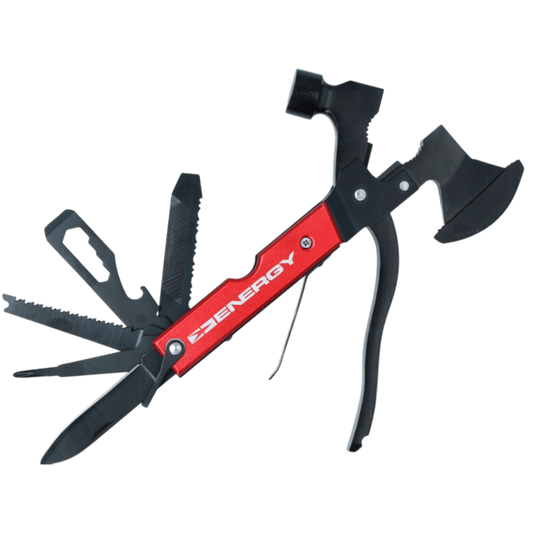 Schlüssel Feuerstarter Säge Meißel Zange 16-in-1 verstellbar multifunktional