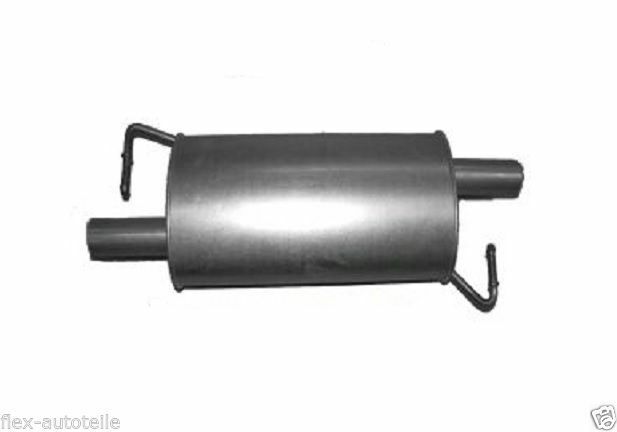 Middle silencer mid -puff exhaust center VW T5 bus box platform 2.5tdi