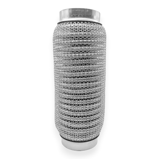 55x200 Flexrohr Flexstück Auspuff Katalysator Softflex Edelstahl mit Interlock