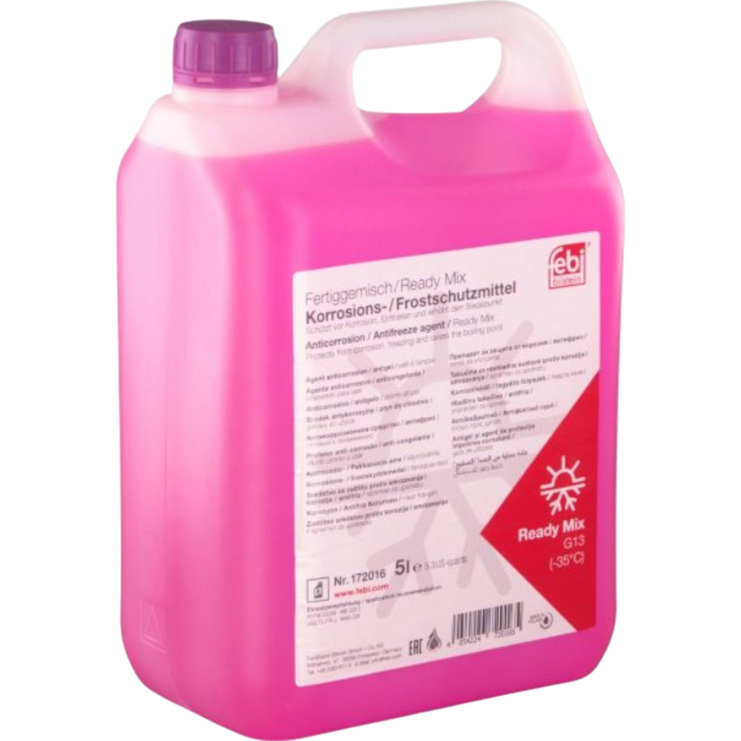 5L Febi G13 -35°C Kühlerfrostschutz Kühlerschutz für Skoda Audi Seat VW TL774J