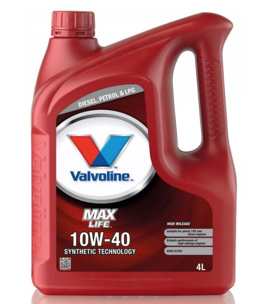 4l Valvoline Max Life synthetisch 10W40 Motoröl VW Audi Mercedes Fiat Renault