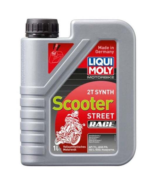 LIQUI MOLY 1053 Vollsynthetisch 2T 2-Takt-Motoröl Mischöl 1L Mopet Roller Mofa