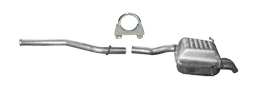 Endschalldämpfer Endtopf Auspuff Abgasanlage für Mercedes C220 CL203 2.1 00-04