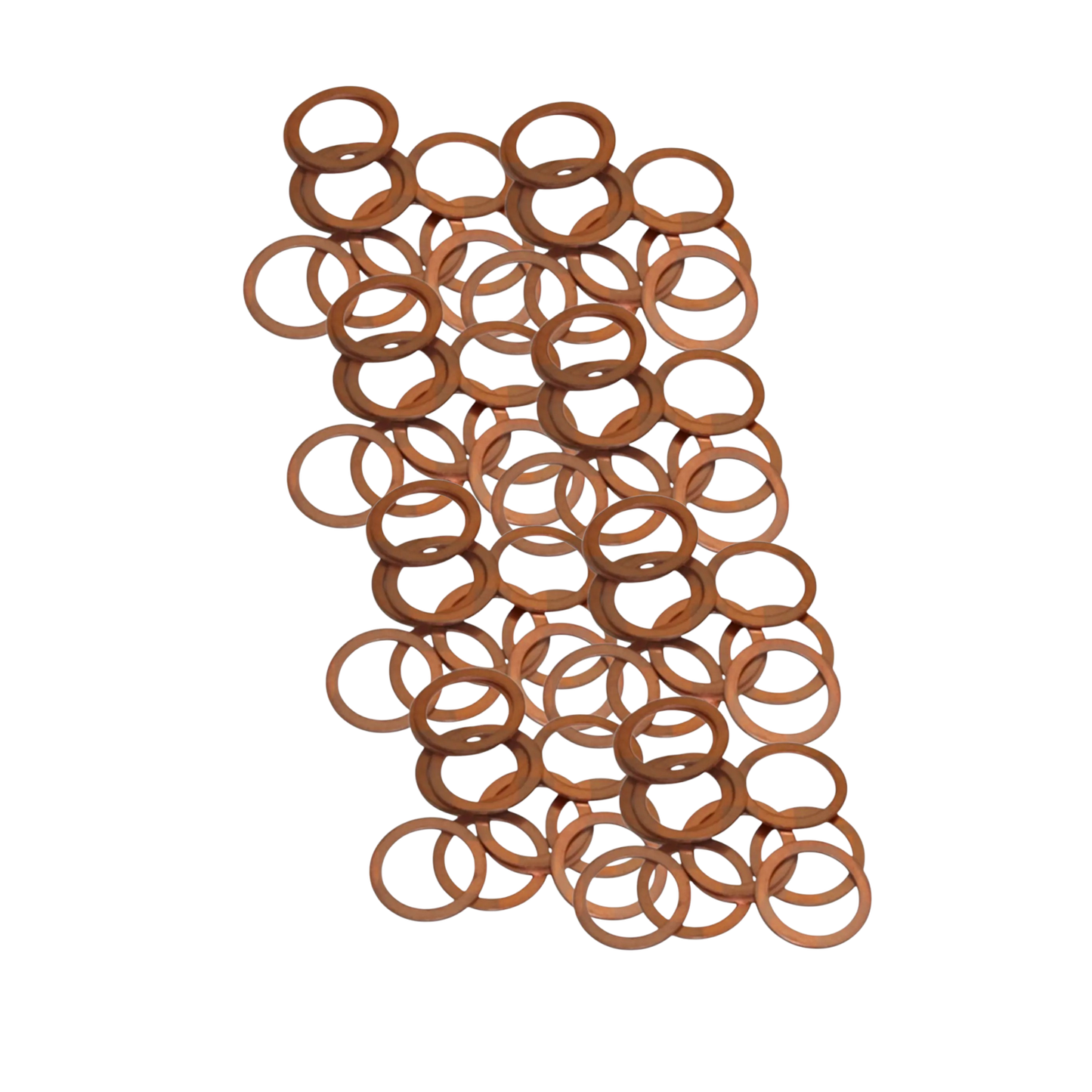 100 Stück Kupferringe Dichtringe Dichtung Kupfer Cu Ring 8x12x1 mm Form A Kfz