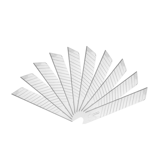 Ersatzklingen 18mm Abbrechklingen 10 stück Teppichmesser Cuttermesser Klingen