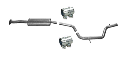 Mittelschalldämpfer Mitteltopf Auspuff für Ford Mondeo S-Max Galaxy 1.6 11-2015
