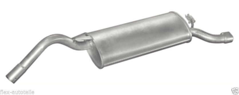 Endschalldämpfer Endtopf Auspuff hinten Skoda Felicia 6U1 I & II 1,3 1,6 94-01