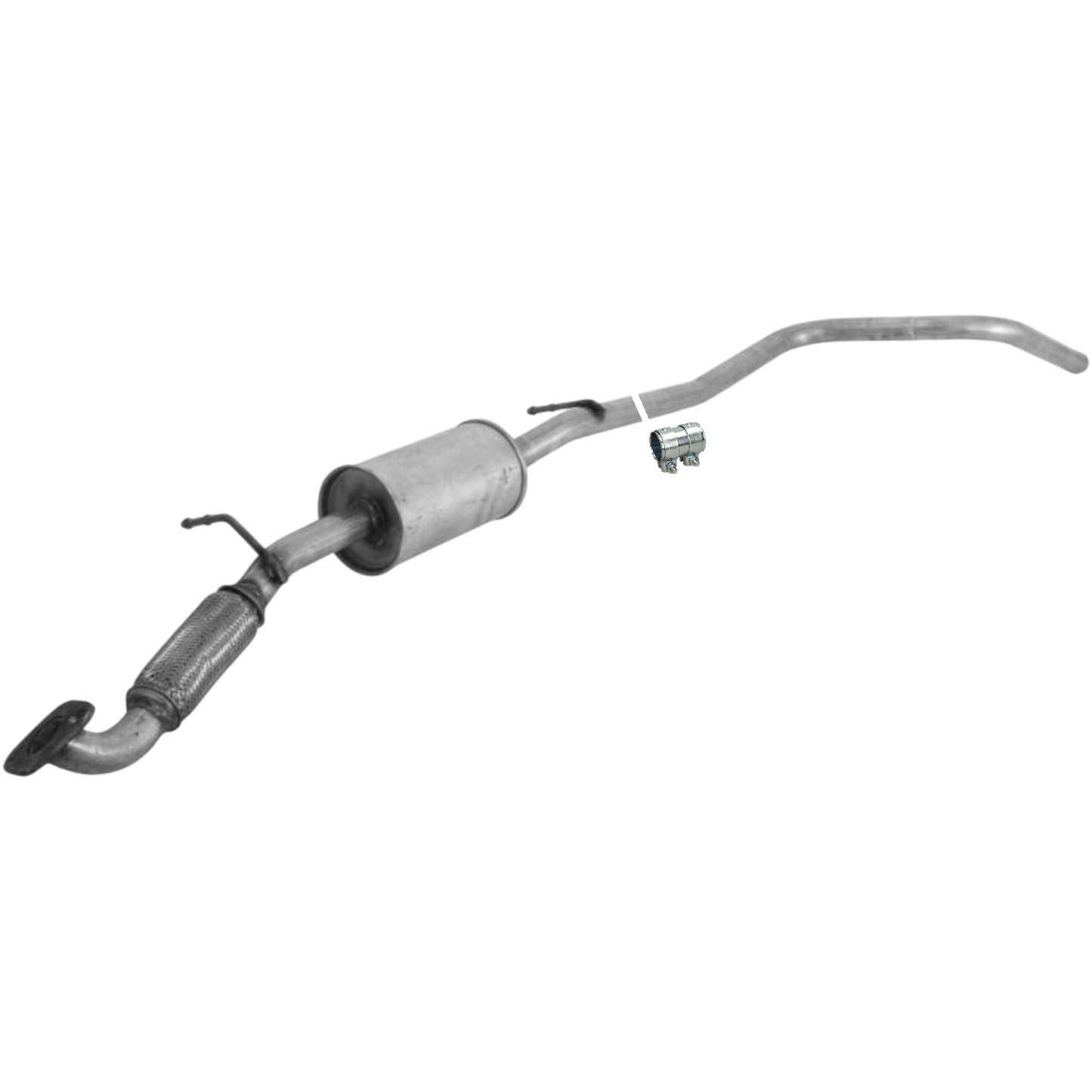 Auspuff mitte Mittelschalldämpfer Mitteltopf Ford Fiesta Fusion Mazda 2 1,6 16V