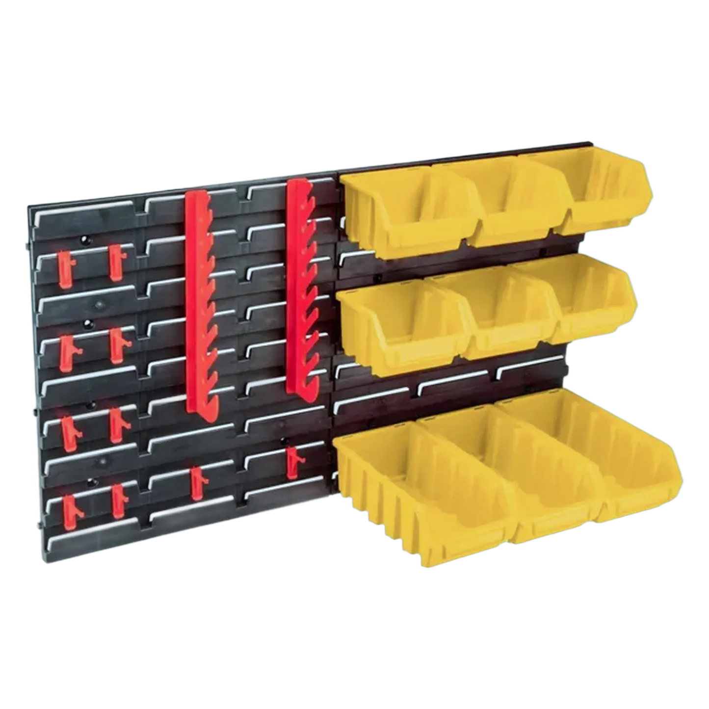 Werkzeugwand Wandregal Halterung Fächer Lochwand Stapelboxen 34,5x38,5x10cm