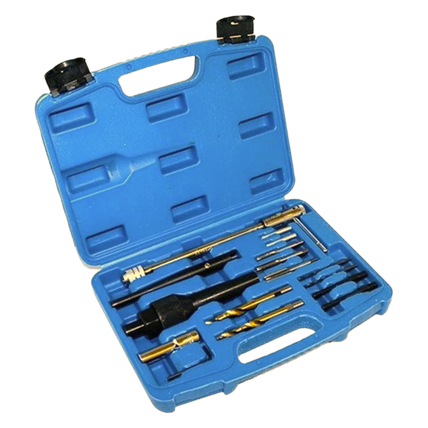 Glühkerzen Reparatur Set Ausbohrwerkzeug Gewindereparatur Glühstift M8 M10 1/4"