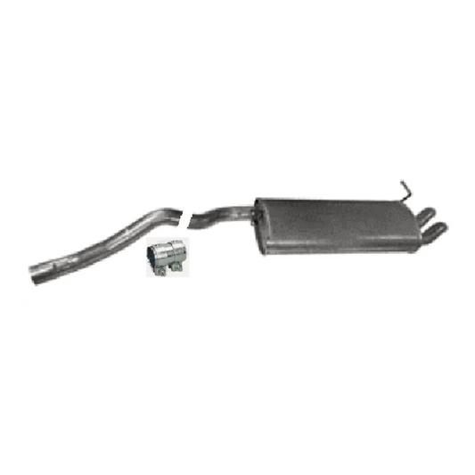 Endschalldämpfer Endtopf Auspuffanlage für Skoda Octavia III 1.4 TSI 2012-2020