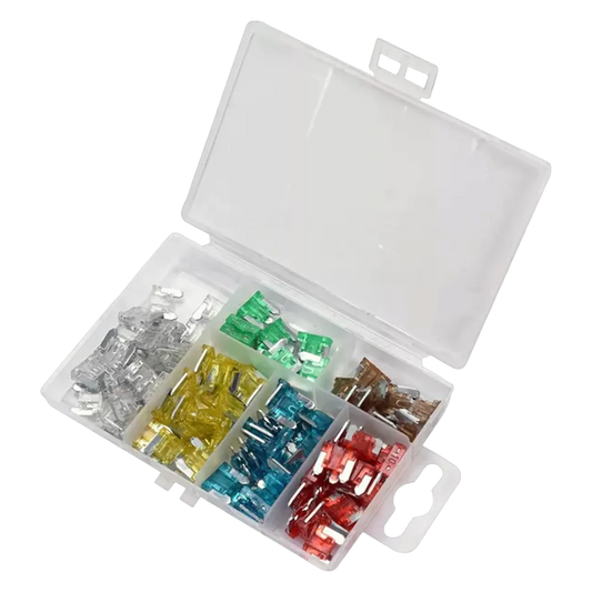 YATO YT-83145 Mini Sicherung kleine Set Autosicherung 11mm 100-teilig 7,5-30A