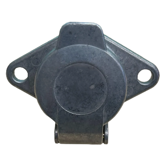 Stecker Anhängerkupplung Verbindung Anhängerstecker hinten Alu 7-polig 24V LKW