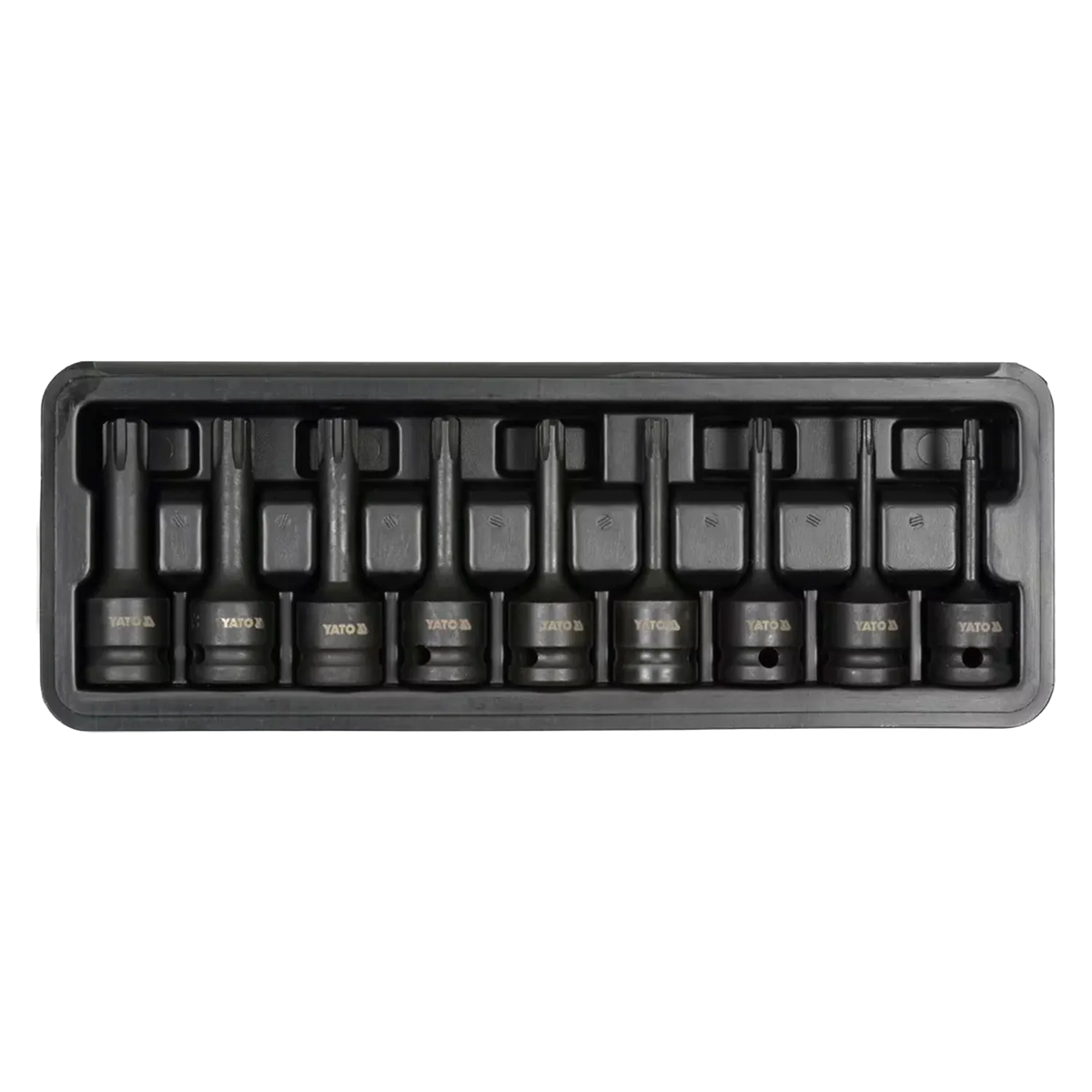 YATO RIBE Kraftnuss Schlagnuss Schlagschrauber Stecknuss Innenvielzahn 1/2" 9tlg