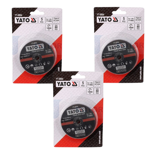 15x Mini Trennscheiben 75 mm Metall Stahl Flexscheiben Luftdruck-Winkelschleifer