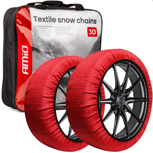 Schneesocken Ketten 165/80R14 185/65R15 195/55R16 195/60R16 205/50R17 13-19 Zoll