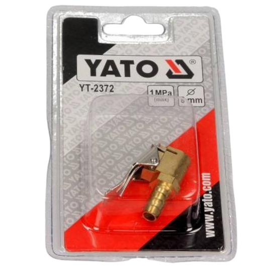 Pumpenkopf Aufblaskopf Kompressor Druckluftgeräte Messing 25g 1MPa 8mm