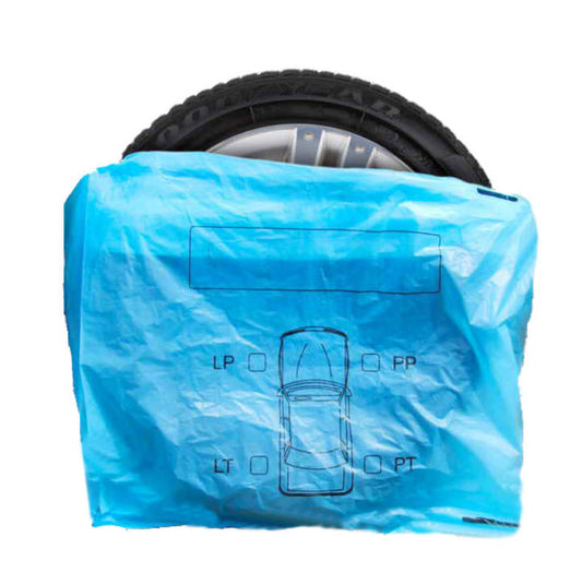 4x PKW Reifenfolie 100cm x 90cm Rädertasche Reifentasche Schutztasche