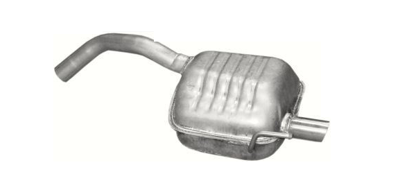 Endschalldämpfer Endtopf Auspuffanlage für Alfa Romeo 147 1.6 2.0 16V 2000-2010