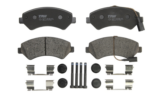 TRW Bremsbeläge Scheibenbremse vorne für Fiat Ducato Kasten Pritsche 77367093