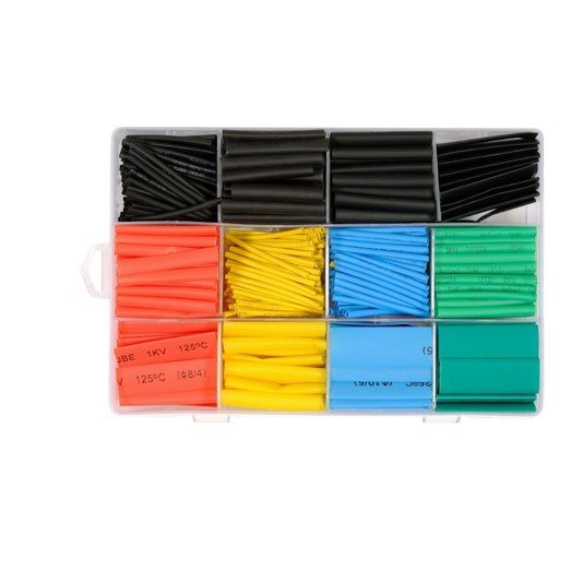 Schrumpfschlauch Sortiment bunt Isolierschlauch 125°C MIX 530tlg Polyolefin