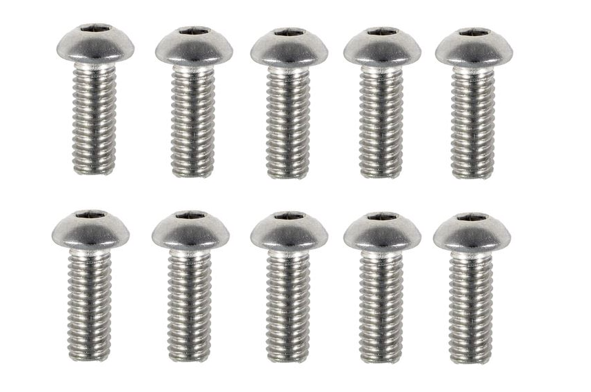 10x Romix M8 x 20 Schrauben Innensechskant Ölwanne Inbus Linsenkopfschrauben